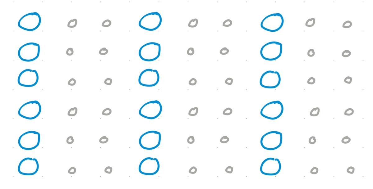 The lattice pattern we want to self-assemble