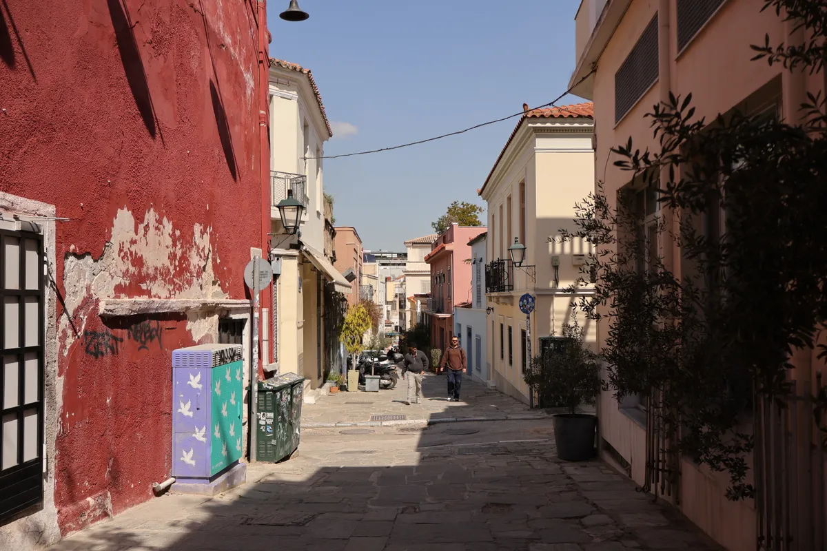 The streets of Plaka