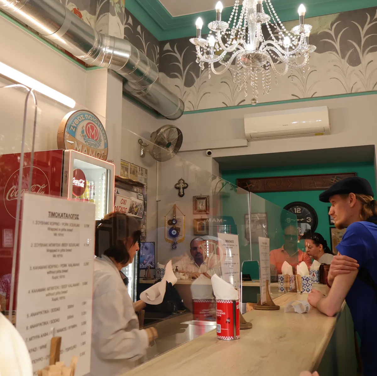 Inside Souvlaki Kostas