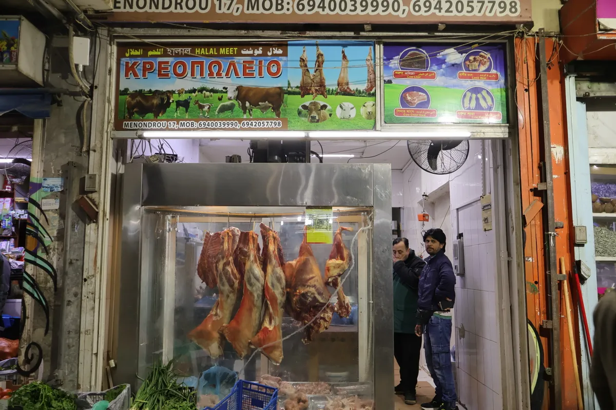 A butchery in Xayteia