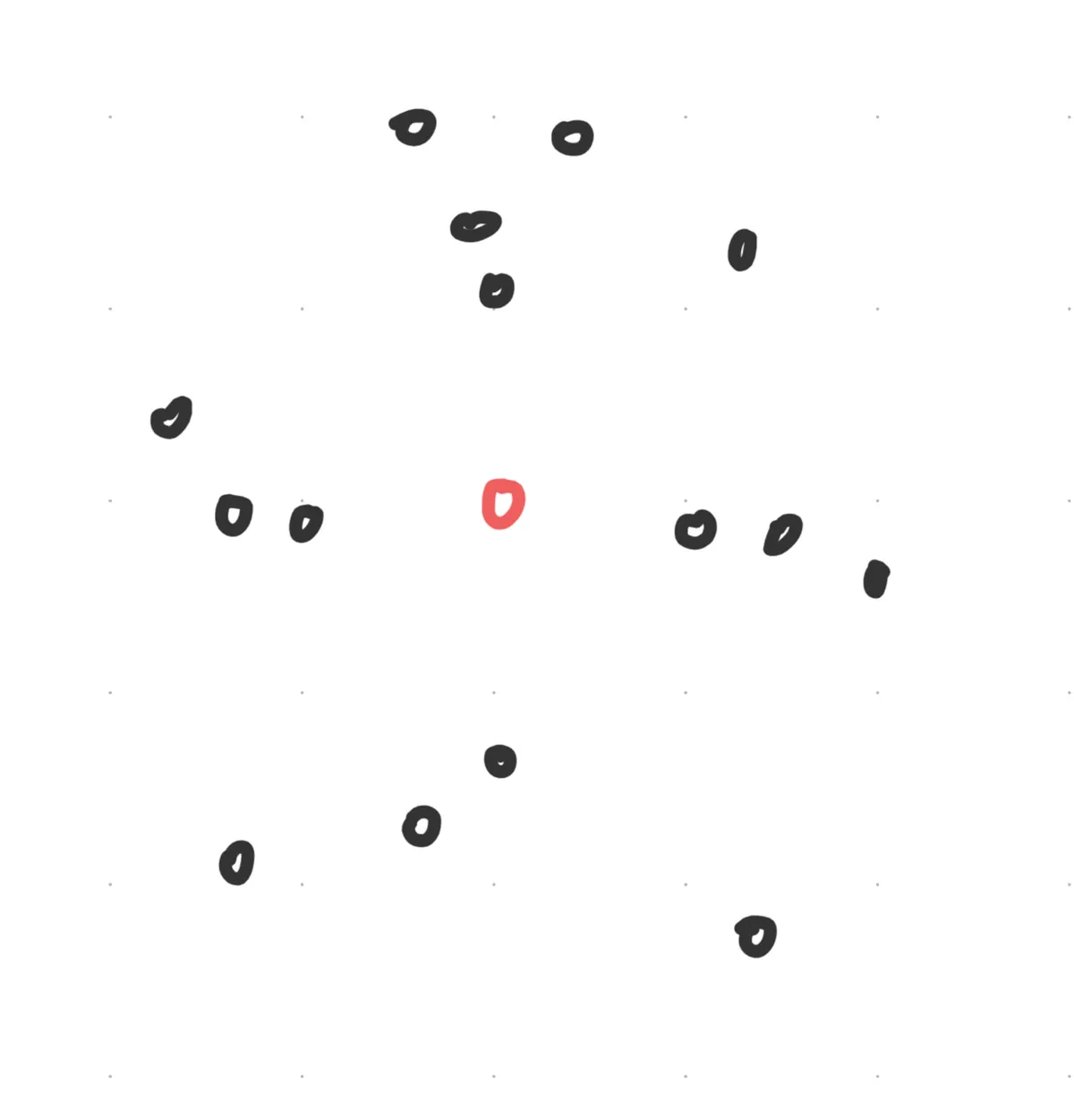 How I envision aligning yourself with your 7 nearest neighbors could allow for local flex.